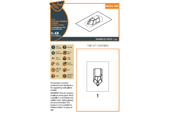Shop 1/48 I-16 vacuum formed canopy (early version) for CP kit Scale Plastic Models and Accessories. Resin Parts. Clear Prop Models Online Store