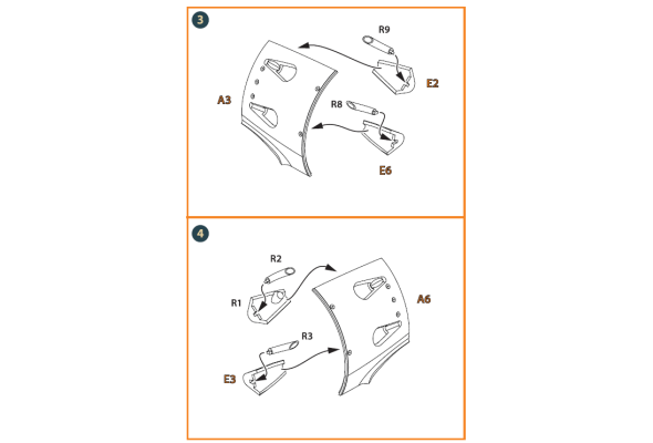 Shop 1/48 I-16 type 5 resin exhausts Scale Plastic Models and Accessories. Resin Parts. Clear Prop Models Online Store