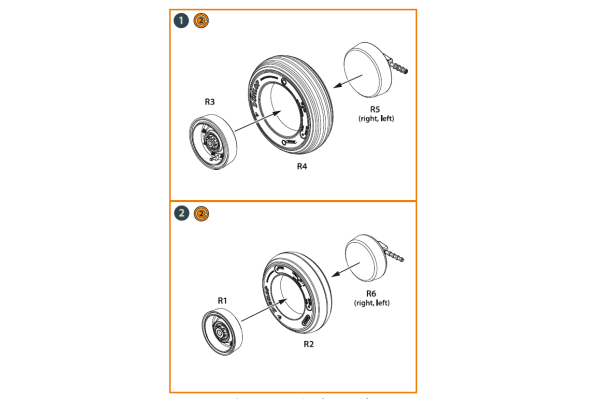Shop 1/48 Lynx wheel set Scale Plastic Models and Accessories. Resin Parts. Clear Prop Models Online Store