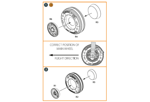 Shop 1/48 F-35A wheel set Scale Plastic Models and Accessories. Resin Parts. Clear Prop Models Online Store
