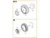 Shop 1/48 AMX Ghibli wheel set Scale Plastic Models and Accessories. Resin Parts. Clear Prop Models Online Store