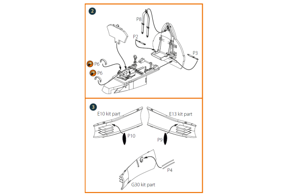 Shop 1/48 Gloster E28/39 Pioneer PE parts for CP kits Scale Plastic Models and Accessories. Resin Parts. Clear Prop Models Online Store