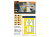 Shop 1/48 F-86A double-sided painting mask on "yellow kabuki paper" for CP kits Scale Plastic Models and Accessories. Resin Parts. Clear Prop Models Online Store
