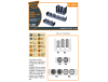 Shop 1/48 F-86A wheel set type 1 for CP kits Scale Plastic Models and Accessories. Resin Parts. Clear Prop Models Online Store