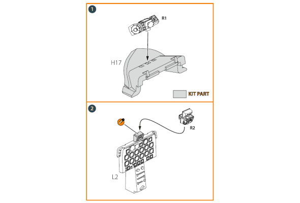 Shop 1/48 Mk.18, A-1 gun sights Scale Plastic Models and Accessories. Resin Parts. Clear Prop Models Online Store