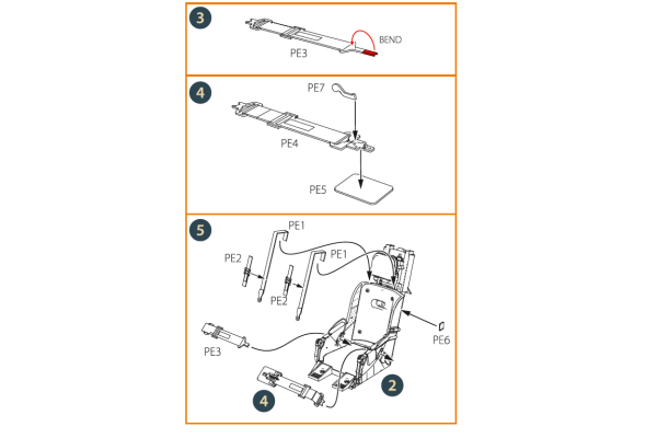 Shop 1/48 F-86A Ejection seat late for CP kits Scale Plastic Models and Accessories. Resin Parts. Clear Prop Models Online Store