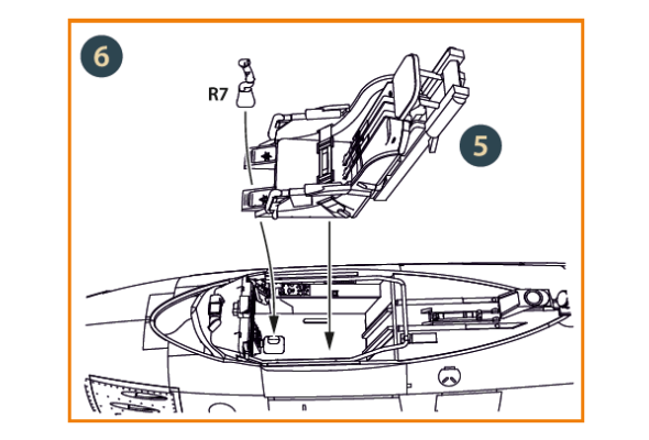 Shop 1/48 F-86A Ejection seat late for CP kits Scale Plastic Models and Accessories. Resin Parts. Clear Prop Models Online Store