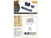 Shop 1/48 F-86A wheel set type 2 for CP kits Scale Plastic Models and Accessories. Resin Parts. Clear Prop Models Online Store