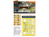 Shop 1/48 H-19 Chickasaw double-sided painting mask on "yellow kabuki paper" for AMP kit Scale Plastic Models and Accessories. Resin Parts. Clear Prop Models Online Store