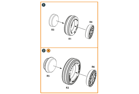 Shop 1/48 F-86A Weighted wheels set type 1 for CP kits Scale Plastic Models and Accessories. Resin Parts. Clear Prop Models Online Store