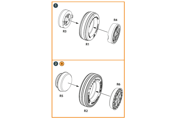 Shop 1/48 F-86A Weighted wheels set type 2 for CP kits Scale Plastic Models and Accessories. Resin Parts. Clear Prop Models Online Store