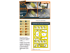 Shop 1/48 SEPECAT Jaguar Single seat painting mask on "yellow kabuki paper" for Airfix kit Scale Plastic Models and Accessories. Resin Parts. Clear Prop Models Online Store