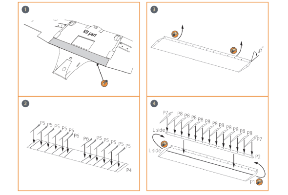 Shop 1/72 Ki-51 Sonia (all versions) PE landing flaps Scale Plastic Models and Accessories. Resin Parts. Clear Prop Models Online Store