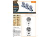Shop 1/72 Gloster E28/39 Pioneer wheel set Scale Plastic Models and Accessories. Resin Parts. Clear Prop Models Online Store