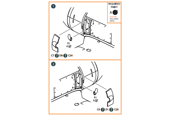 Shop 1/72 La-5 (early version) resin exhaust Scale Plastic Models and Accessories. Resin Parts. Clear Prop Models Online Store