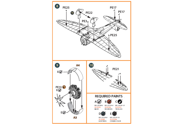 Shop 1/72 A5M Claude (all versions) PE parts Scale Plastic Models and Accessories. Resin Parts. Clear Prop Models Online Store