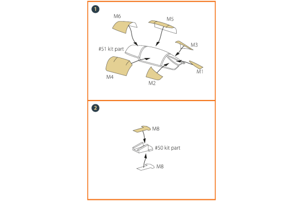 Shop 1/72 F-104G for REVELL kit painting mask "yellow kabuki paper" Scale Plastic Models and Accessories. Resin Parts. Clear Prop Models Online Store
