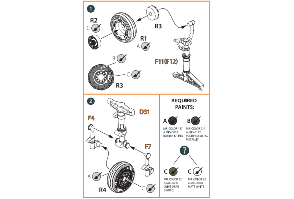 Shop 1/72 OV-1 A/B/C/D Mohawk wheels set Scale Plastic Models and Accessories. Resin Parts. Clear Prop Models Online Store