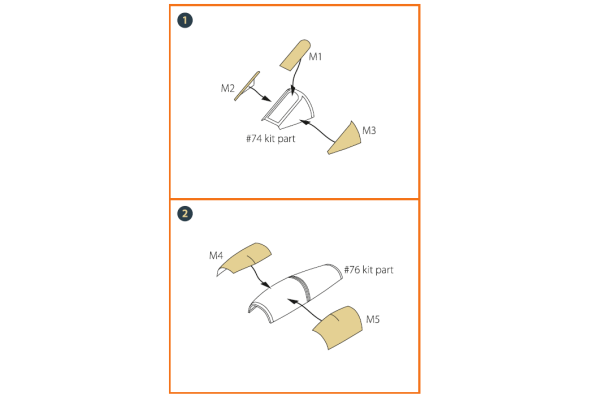 Shop 1/72 F-89 D/J for REVELL kit painting mask "yellow kabuki paper" Scale Plastic Models and Accessories. Resin Parts. Clear Prop Models Online Store