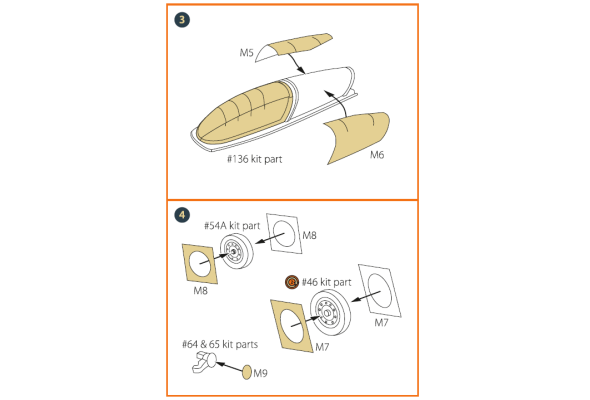 Shop 1/72 F-16B/D twin seater for REVELL kit painting mask "yellow kabuki paper" Scale Plastic Models and Accessories. Resin Parts. Clear Prop Models Online Store