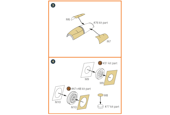 Shop 1/72 F-16 single seater for REVELL kit painting mask "yellow kabuki paper" Scale Plastic Models and Accessories. Resin Parts. Clear Prop Models Online Store