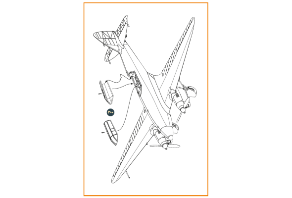 Shop 1/72 DH.88 Comet vacuum formed canopy for CP kits Scale Plastic Models and Accessories. Resin Parts. Clear Prop Models Online Store