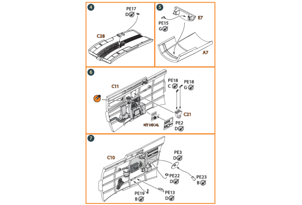 Shop 1/72 Hawk H-75 M/N/O PE parts Scale Plastic Models and Accessories. Resin Parts. Clear Prop Models Online Store