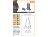 Shop 1/72 OV-1 A/B/C/D Mohawk exhaust set for CP kit Scale Plastic Models and Accessories. Resin Parts. Clear Prop Models Online Store