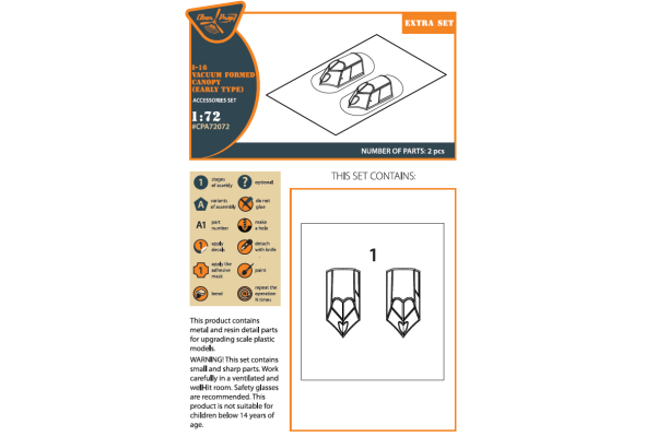 Shop 1/72 I-16 vacuum formed canopy (early version) Scale Plastic Models and Accessories. Resin Parts. Clear Prop Models Online Store