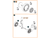 Shop 1/72 MiG-23ML, MLD, P, MLAE Wheel set Scale Plastic Models and Accessories. Resin Parts. Clear Prop Models Online Store