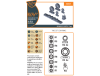 Shop 1/72 MiG-23ML, MLD, P, MLAE Wheel set Scale Plastic Models and Accessories. Resin Parts. Clear Prop Models Online Store