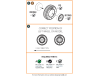 Shop 1/72 MiG-23ML, MLD, P, MLAE Wheel set Scale Plastic Models and Accessories. Resin Parts. Clear Prop Models Online Store