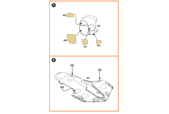Shop 1/72 TB.2 PE parts and painting mask x2 set for CP kits Scale Plastic Models and Accessories. Resin Parts. Clear Prop Models Online Store