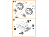 Shop 1/72 HMMWV Wheel set 37x12,5 Tires for T-Model kits Scale Plastic Models and Accessories. Resin Parts. Clear Prop Models Online Store
