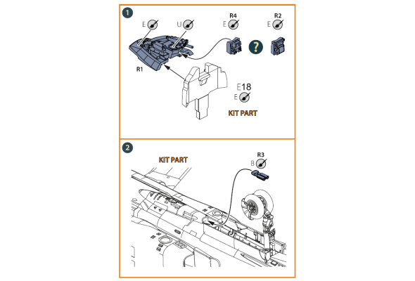 Shop 1/72 MiG-23 Instrument panel cover with gunsight for CP kits Scale Plastic Models and Accessories. Resin Parts. Clear Prop Models Online Store
