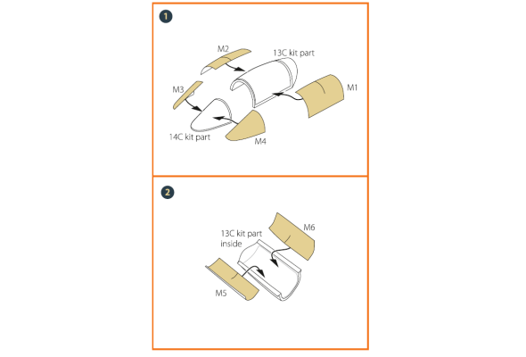 Shop 1/72 F-5E Tiger II painting mask on "yellow kabuki paper" for Italeri kits Scale Plastic Models and Accessories. Resin Parts. Clear Prop Models Online Store