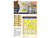 Shop 1/72 A-3B painting mask on "yellow kabuki paper" for Hasegawa kits Scale Plastic Models and Accessories. Resin Parts. Clear Prop Models Online Store