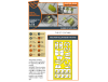 Shop 1/72 Jaguar A/GR.1/GR.3 painting mask on "yellow kabuki paper" for Italeri/Revell/Tamiya kits Scale Plastic Models and Accessories. Resin Parts. Clear Prop Models Online Store
