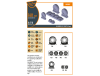 Shop 1/72 F-35A wheel set Scale Plastic Models and Accessories. Resin Parts. Clear Prop Models Online Store