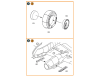 Shop 1/72 Me-410 B-1/U2/U4/R4 wheel set and exhaust Scale Plastic Models and Accessories. Resin Parts. Clear Prop Models Online Store
