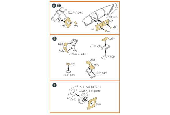 Shop 1/72 Me-410 B-1/U2/U4/R4 painting mask on "yellow kabuki paper" for Airfix kit Scale Plastic Models and Accessories. Resin Parts. Clear Prop Models Online Store