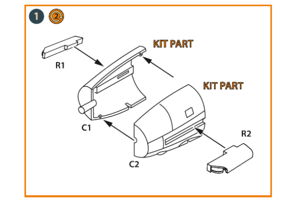 Shop 1/72 Me-410 B-1/U2/U4/R4 exhausts for Finemolds kits Scale Plastic Models and Accessories. Resin Parts. Clear Prop Models Online Store