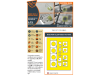 Shop 1/72 Fairey Delta 2 painting mask on "yellow kabuki paper" for Dora Wings kit Scale Plastic Models and Accessories. Resin Parts. Clear Prop Models Online Store