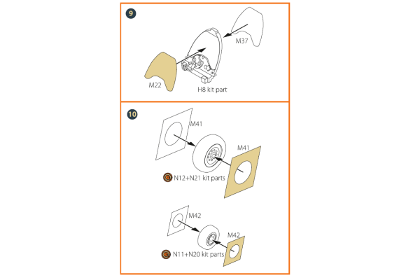 Shop 1/72 Mirage 2000D double-sided painting mask on "yellow kabuki paper" for Modelsvit kit 72075 Scale Plastic Models and Accessories. Resin Parts. Clear Prop Models Online Store