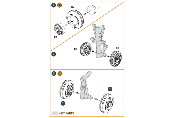 Shop 1/72 EMB-145 wheel set for A-model kits Scale Plastic Models and Accessories. Resin Parts. Clear Prop Models Online Store