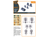 Shop 1/72 Fairey Delta 2 wheel set for Dora Wings kit Scale Plastic Models and Accessories. Resin Parts. Clear Prop Models Online Store