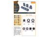 Shop 1/72 F-86A wheel set type 1 for CP kits Scale Plastic Models and Accessories. Resin Parts. Clear Prop Models Online Store