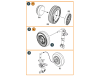 Shop 1/72 F-86A wheel set type 2 for CP kits Scale Plastic Models and Accessories. Resin Parts. Clear Prop Models Online Store