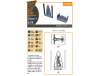 Shop 1/72 F-86A Open canopy frame detailing set for CP kits Scale Plastic Models and Accessories. Resin Parts. Clear Prop Models Online Store