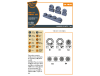 Shop 1/72 MiG-19 wheel set for CP kits Scale Plastic Models and Accessories. Resin Parts. Clear Prop Models Online Store